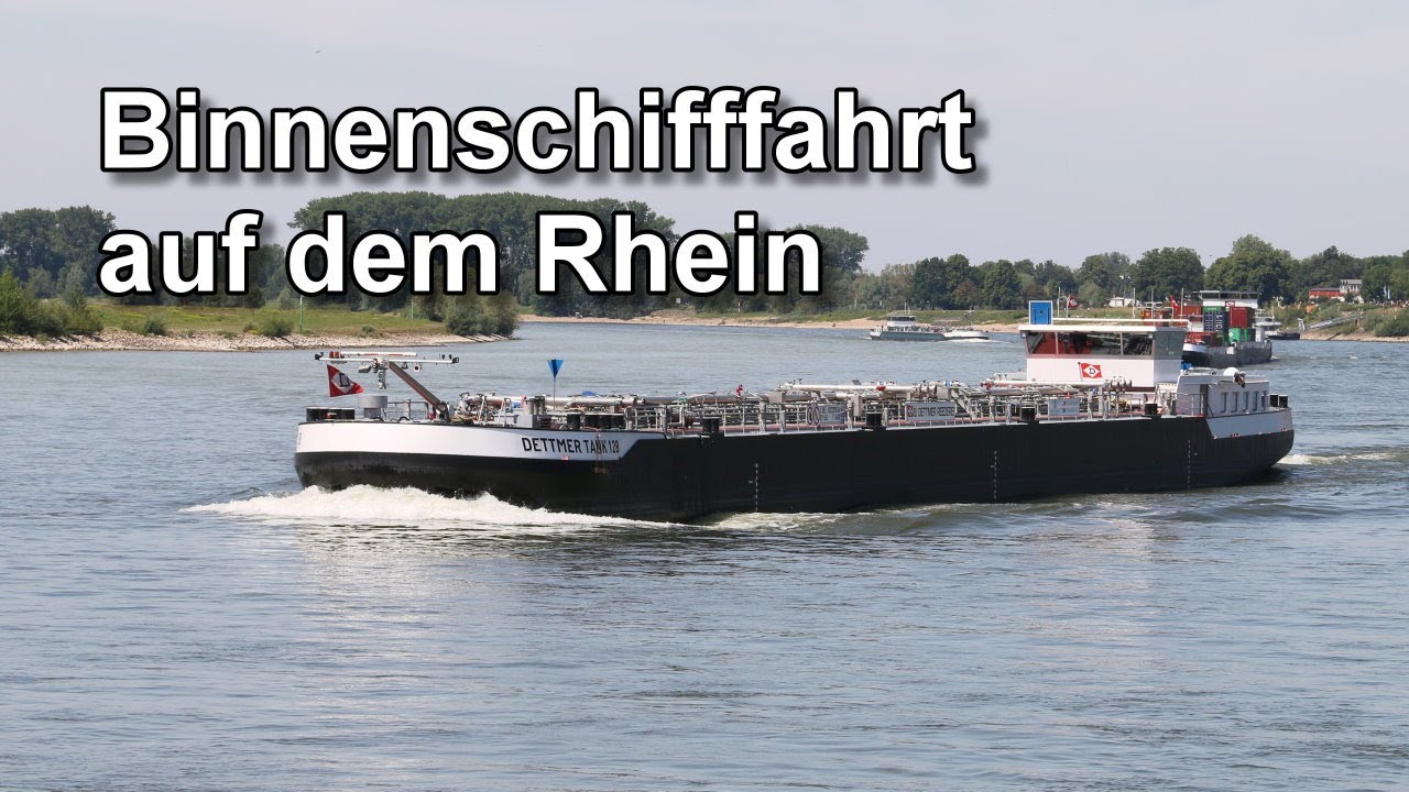 Binnenschifffahrt auf dem Rhein
