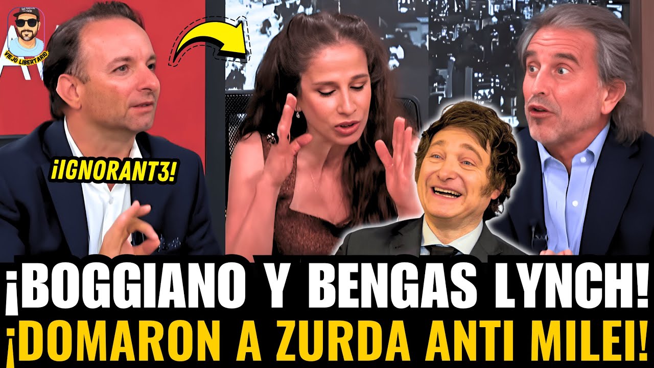&iexcl;Boggiano y Benegas Lynch DOMARON a ZURDA ANTI MILEI en VIVO!
