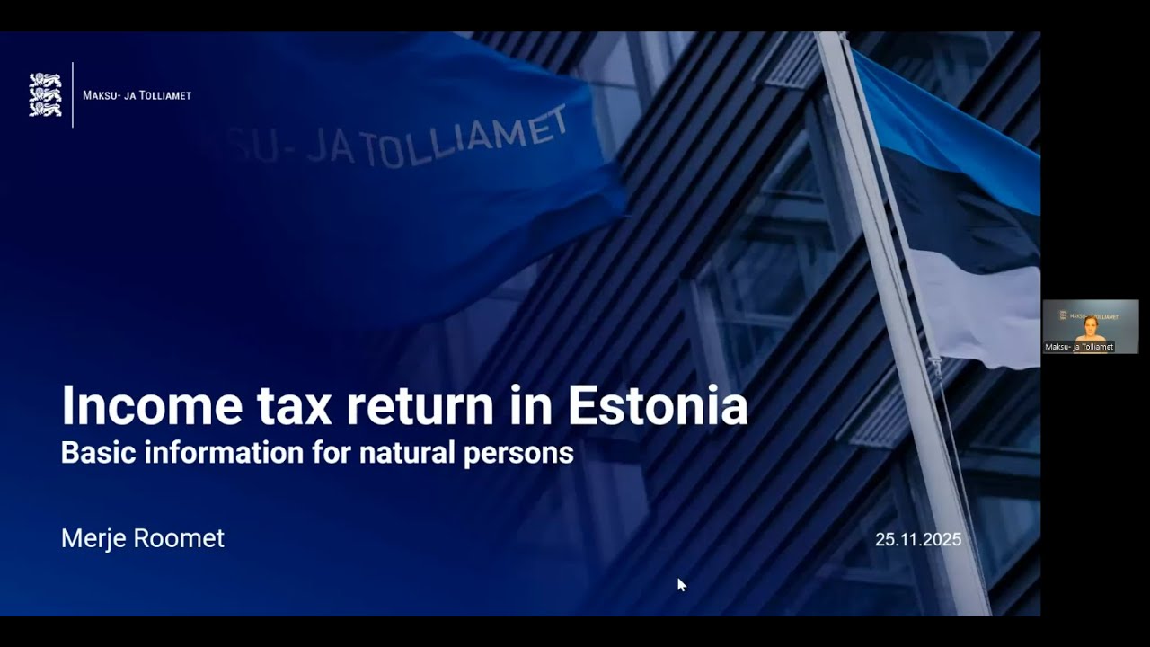 Income tax return in Estonia