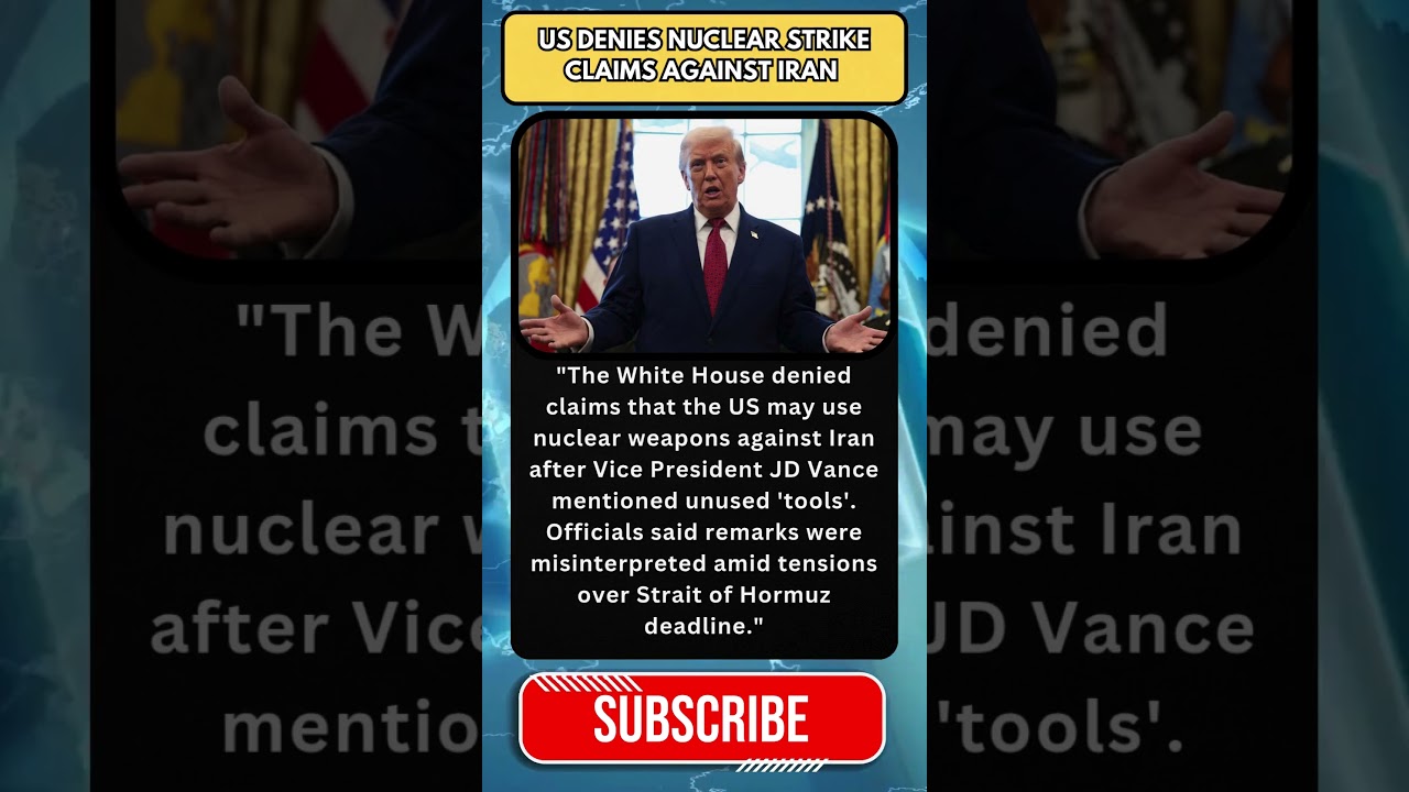 US Rejects Nuclear Attack Claims Against Iran  #news #iranwar #iranisrael #warnews #hormuz #warnews