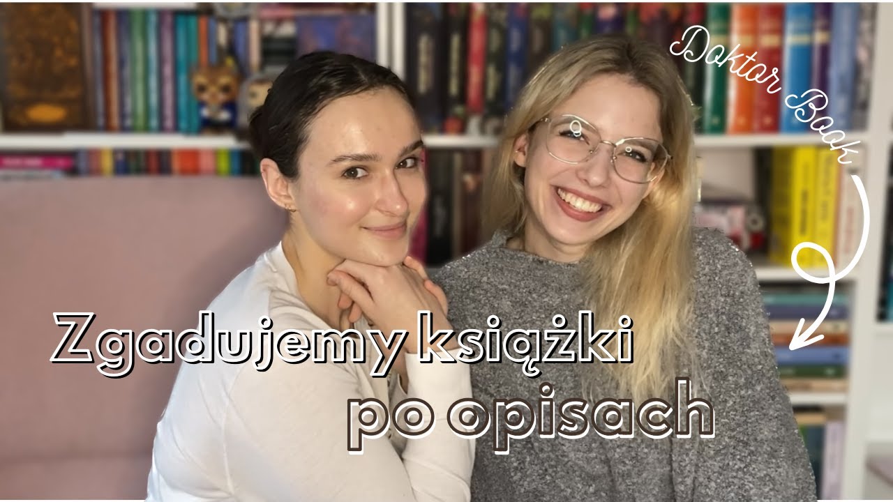 ZGADUJEMY KSIĄŻKI PO OPISACH Z NIKOLĄ @DoktorBook 📚❓