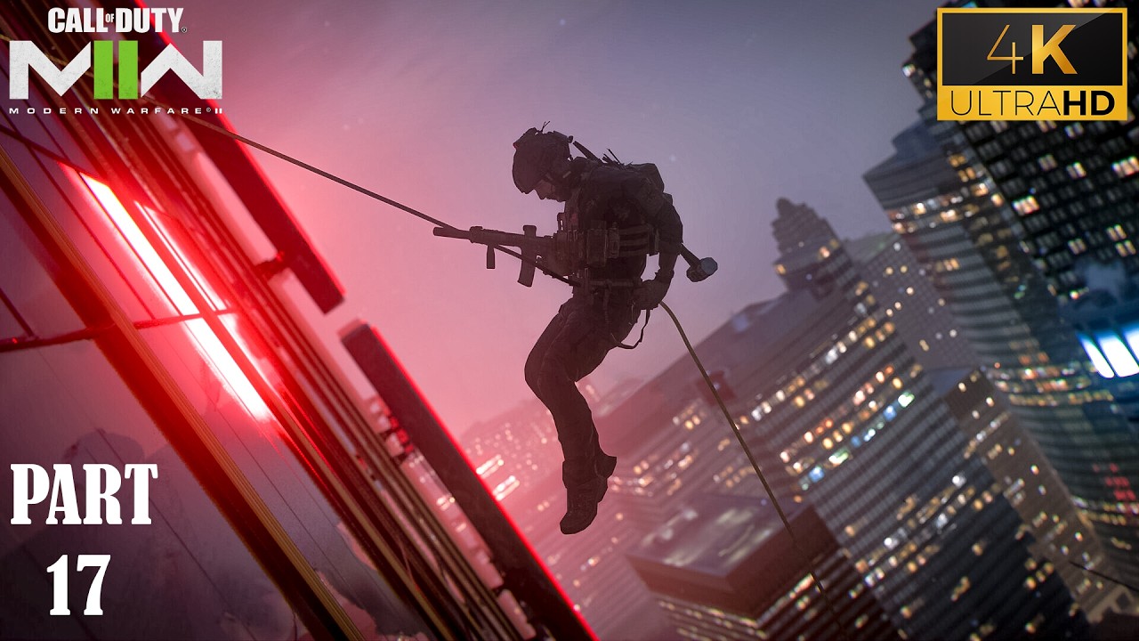 Call Of Duty Modern Warfare II Campaign Walkthrough Part 17 - COUNTDOWN THE END [4K 60FPS]