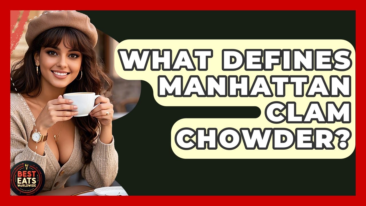 What Defines Manhattan Clam Chowder? - Best Eats Worldwide