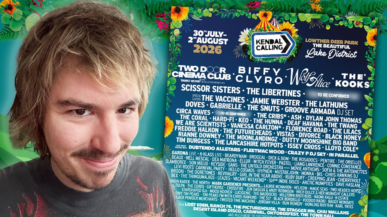 Let's talk about this 2026 Kendal Calling lineup...