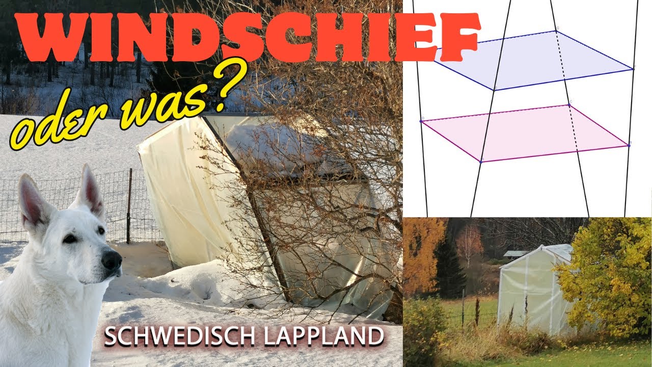 Windschiefe Geraden praktisch und ohne Formeln erklärt.