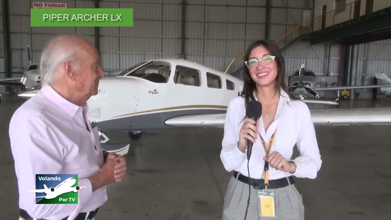 VOLANDO POR TV - NUEVO`PIPER ARCHER LX - HANGAR UNO.