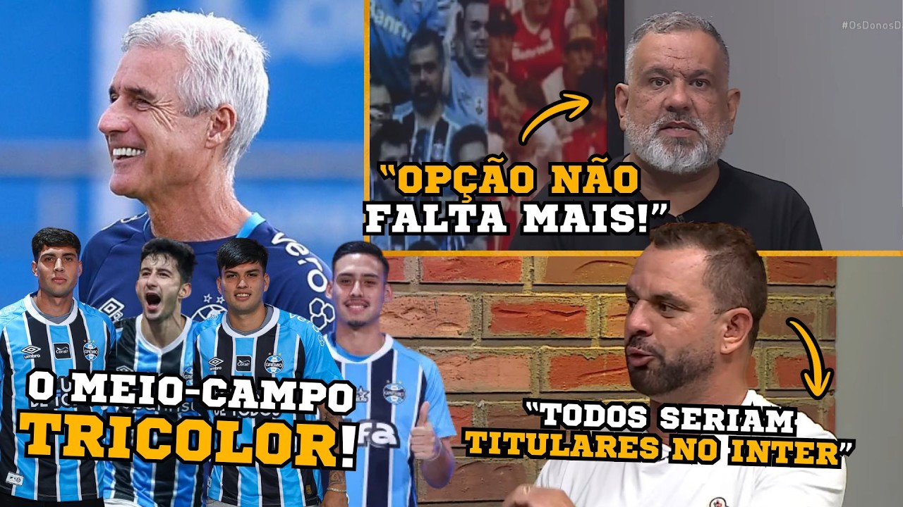 Qual deve ser o MEIO-CAMPO titular de LUIS CASTRO? | A dupla de ARTHUR vai ser...