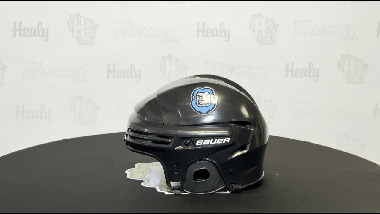 How to Apply Hockey Helmet Decals | Step-by-Step Application Guide