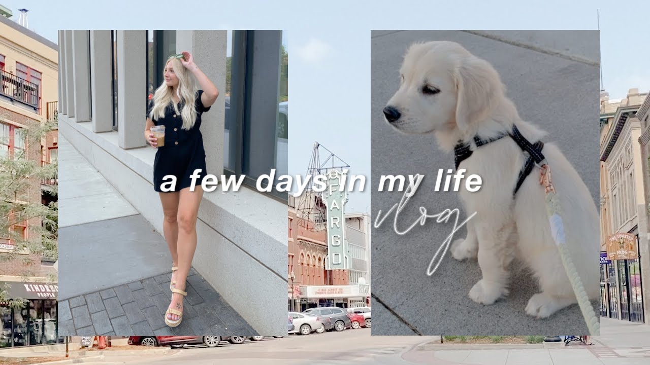 VLOG: puppy pool day, work (CT tech), farmers market, & a surprise from Amazon!