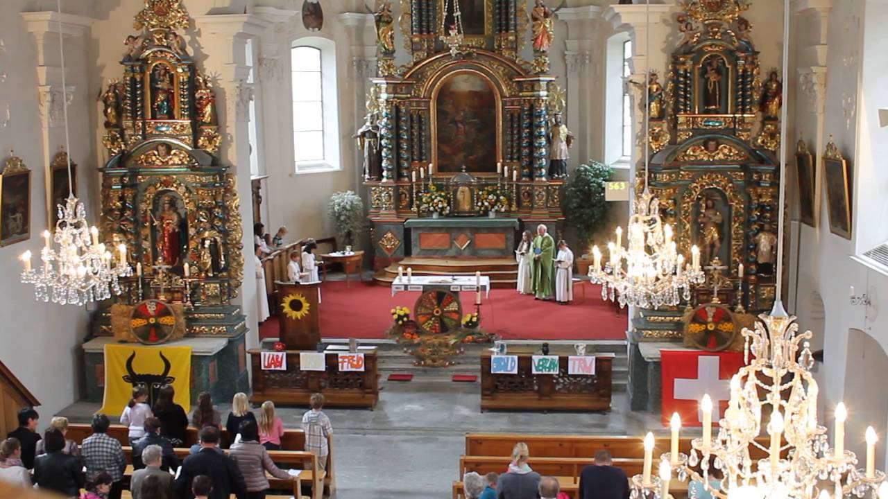Wassen Kirche Schweizernationalhymne