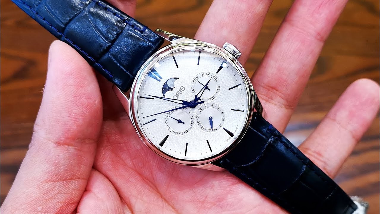 [Review Đồng Hồ] Oris Artelier Complication Moonphase 0178177294051-0752166FC | ICS Authentic