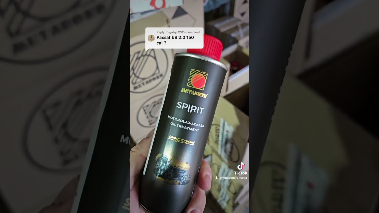 Recomandare ulei Metabond LLX 5w30 specificatie VW 504.00/507.00 pt Passat B8 și tratament motor