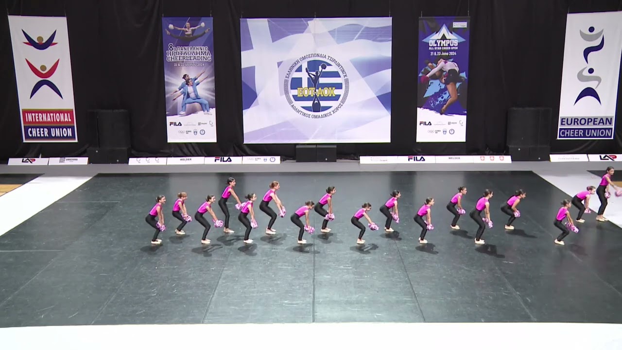 16 PRIMARY C CHEER POM ΑΘΛΗΤΙΚΟΣ ΣΥΛΛΟΓΟΣ ΘΗΒΑΣ ΑΡΜΟΝΙΑ IRIS