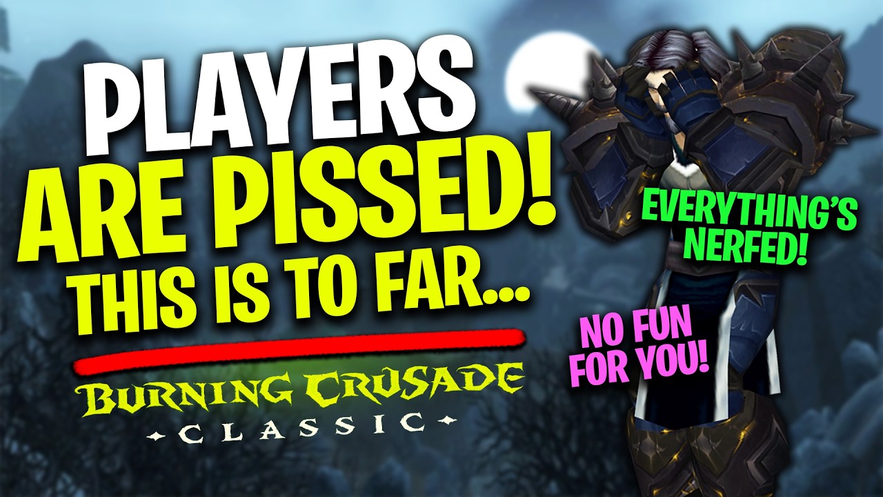 Blizzard May Have Gone TOO FAR With This NEW Change in TBC Classic Anniversary