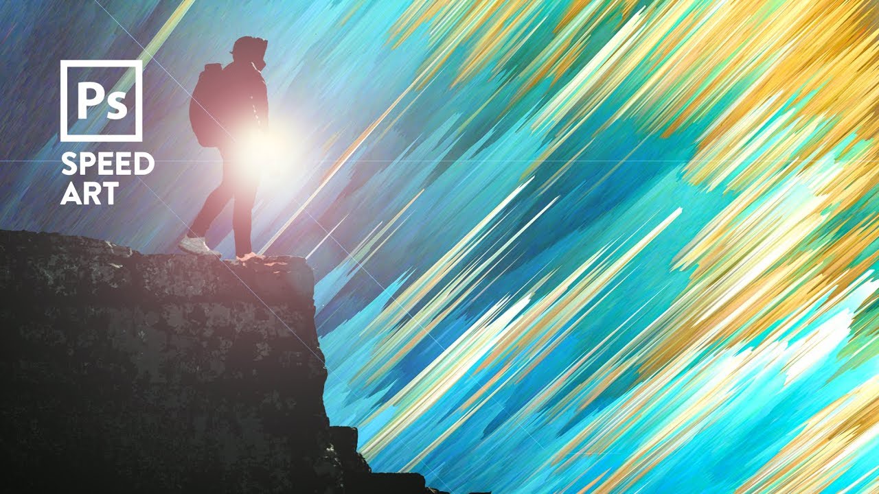 Northern Lights Poster | Speed Art | Photoshop