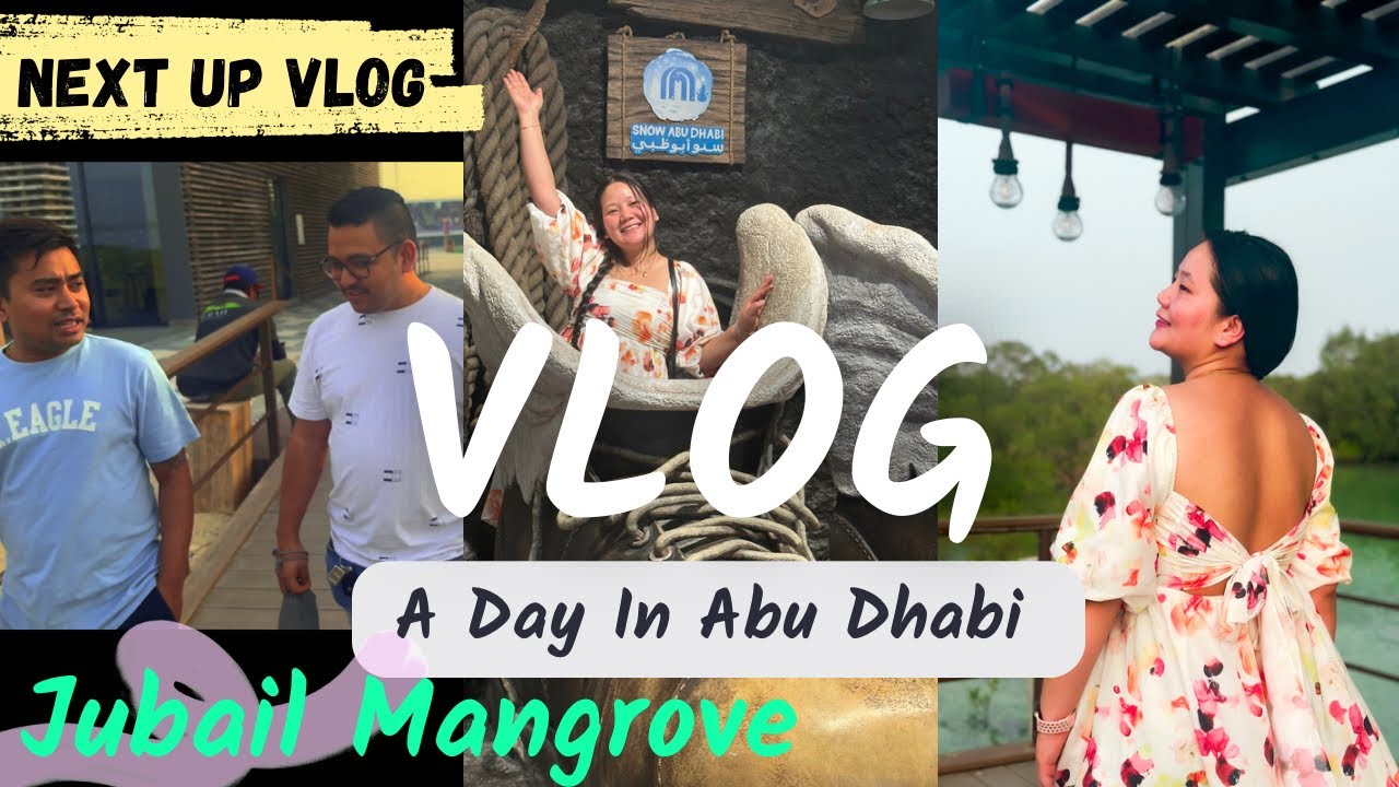 Jubail Mangrove Park Abu Dhabi Travel Vlog | #jubailmangrovepark #vlog #abudhabi