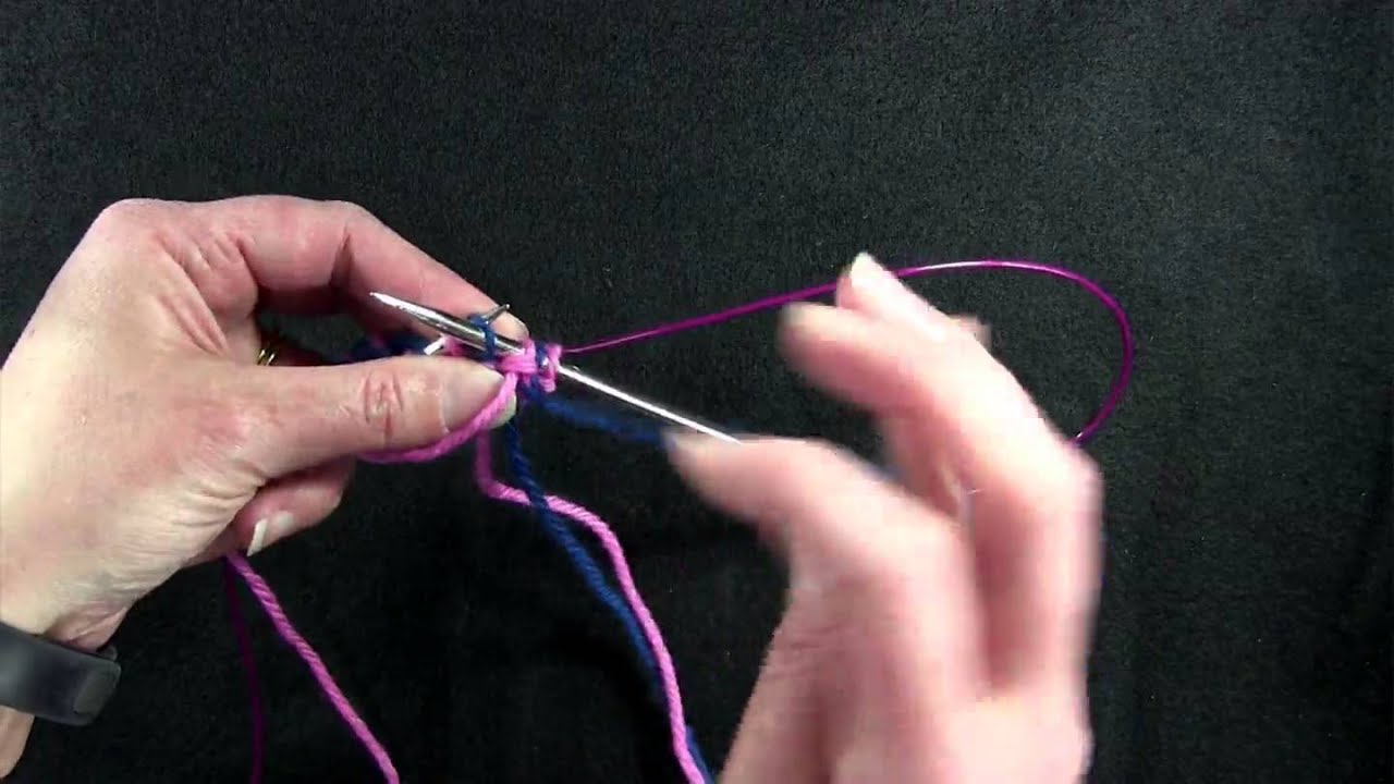 Braided Cast-on - Tutorial - Knitting Blooms
