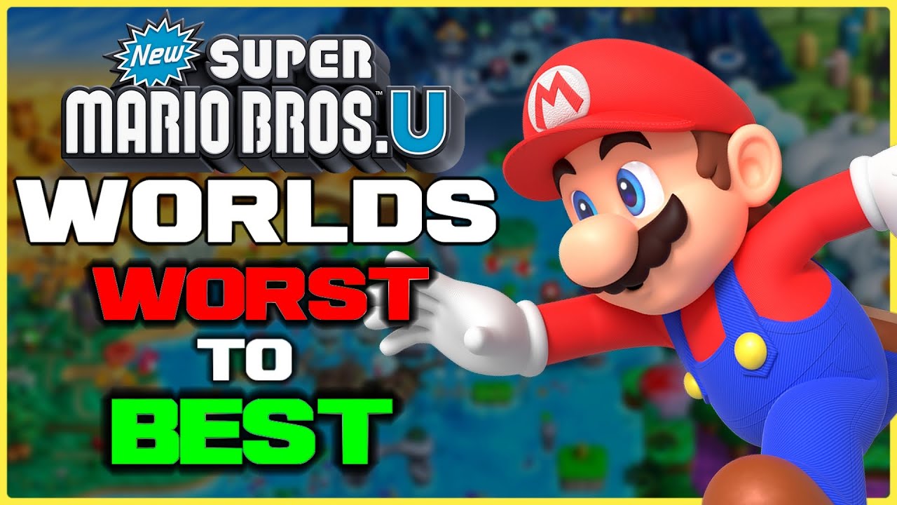 Ranking Every World in New Super Mario Bros. U