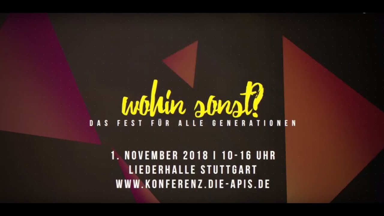 "Wohin sonst?" Das Fest für alle Generationen am 1.11.2018