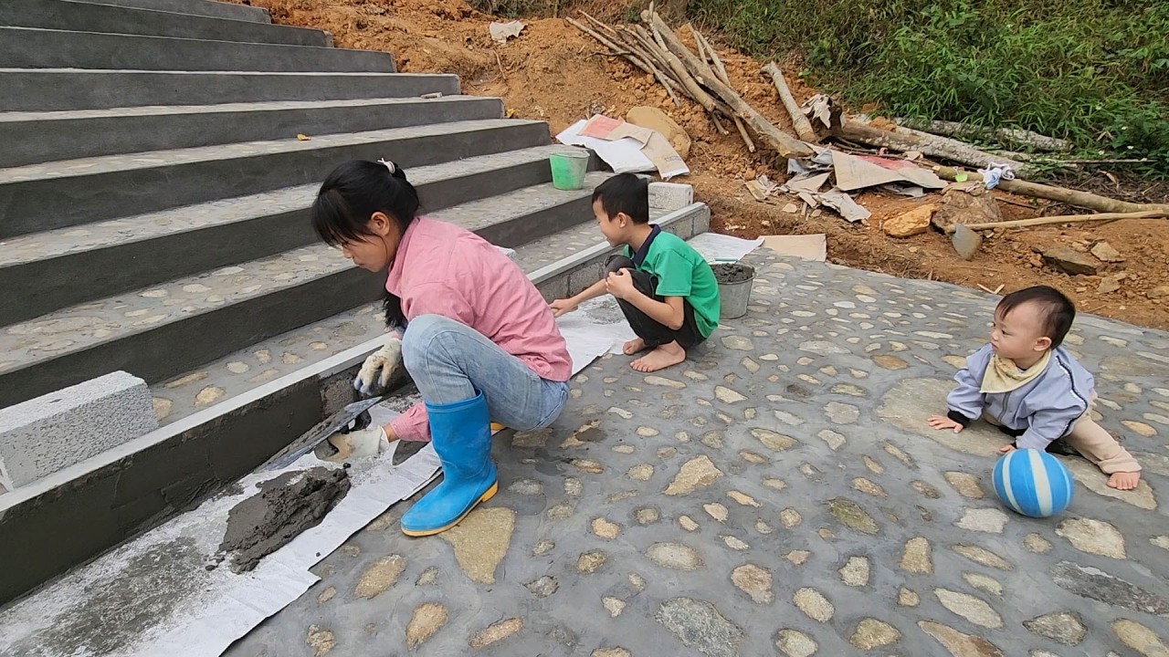 Full video of the 42-day construction of the steps leading up to the farm.