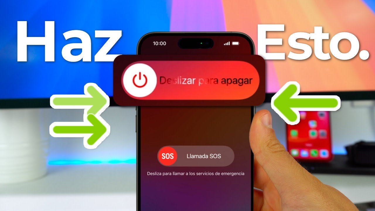 Cómo REINICIAR el iPhone sin tocar la pantalla (Pantalla no responde) ⚠️