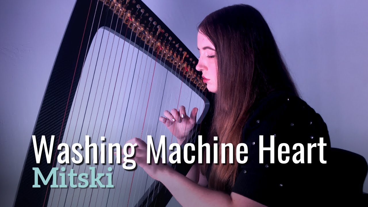 Mitski - Washing Machine Heart (Harp Cover) + Sheet Music