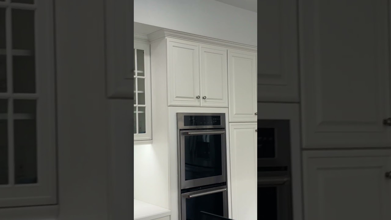 Toe kick lighting is my favorite! All the cans and under cabinet controlled via Control4 #smarthome