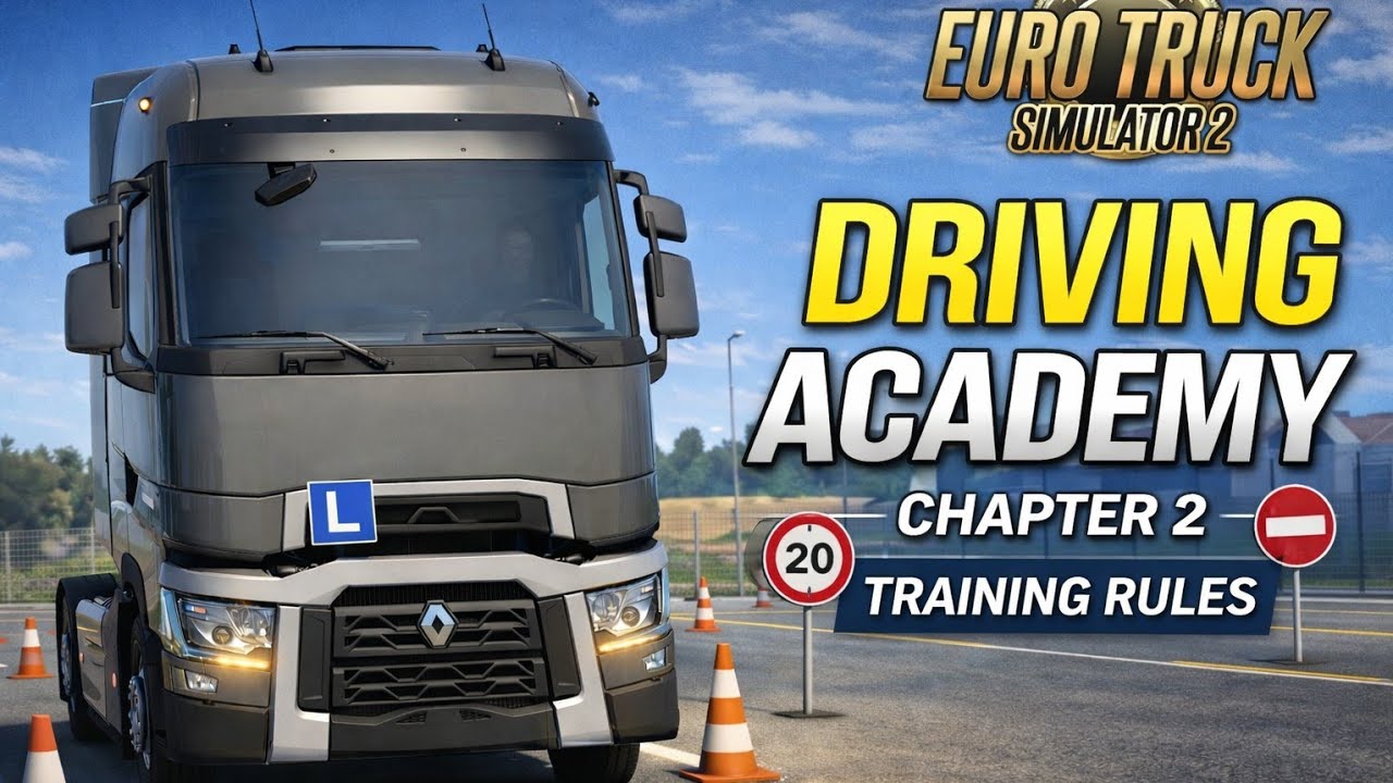 ETS2 Driving Academy Chapter 2 &ndash; Essential Training Rules & Beginner Skills Explained!