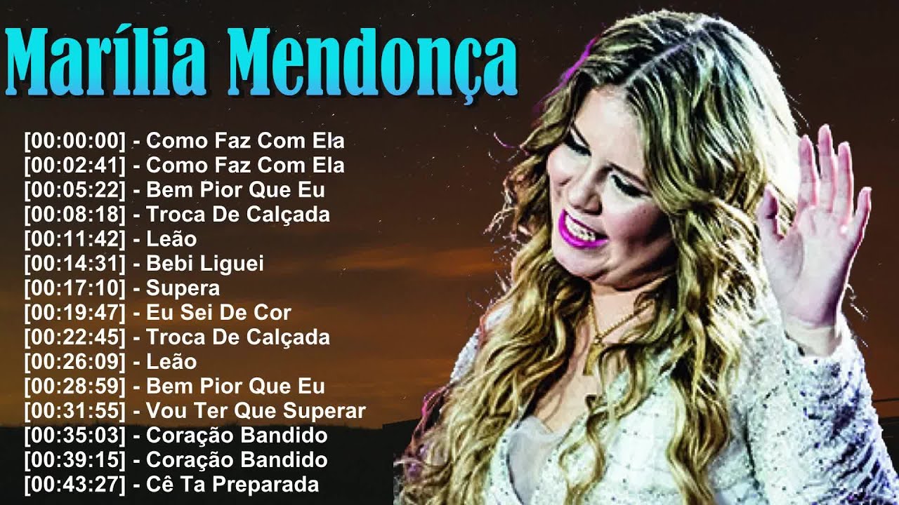 Top 15 sofrências eternas – Marília Mendonça canta dores reais com voz firme e inesquecível