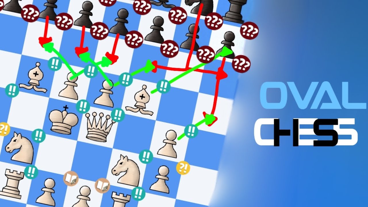 When the white king DESTROYS their opponent with Oval Chess!! // Chess Memes #3