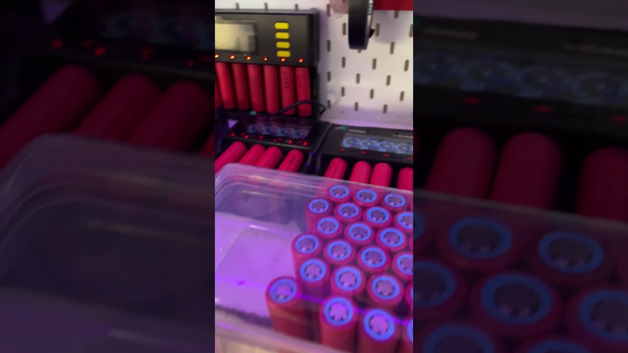Павербанк 22.5w на 18650 по 2000 mAh 6 штук выдавшим по емкость