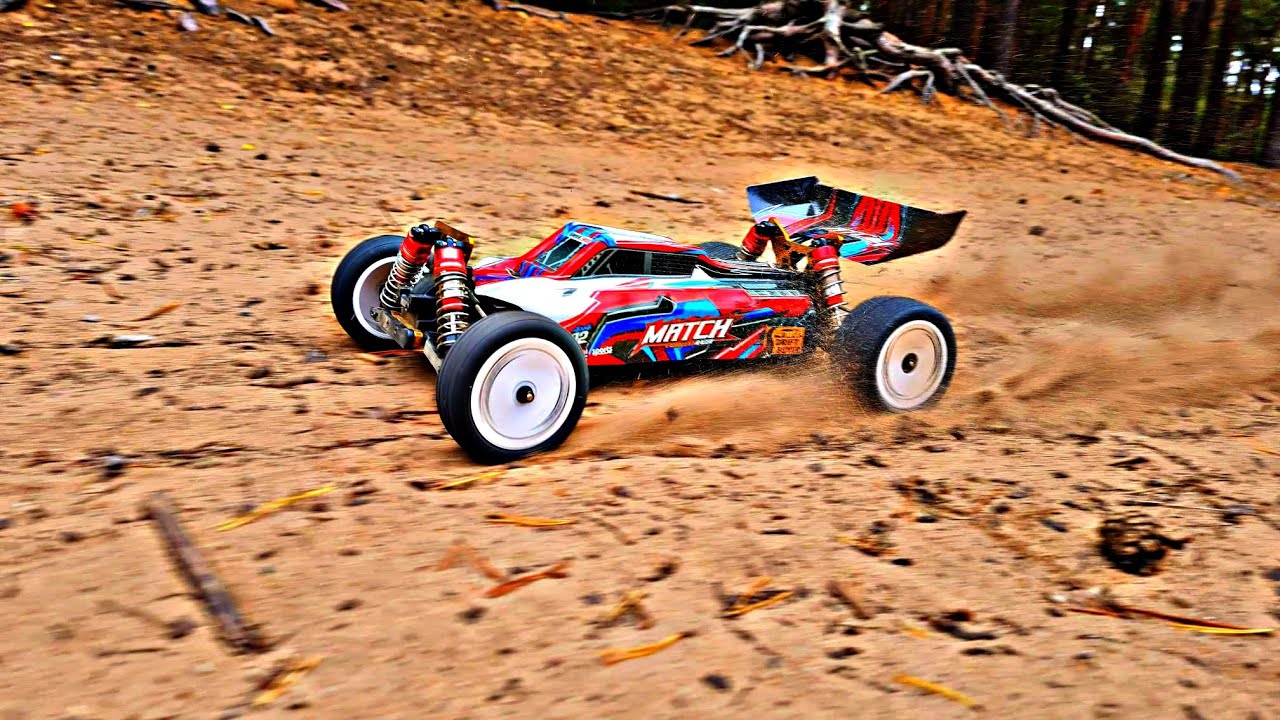 БЮДЖЕТНАЯ багги Wltoys 104001 Match 4x4 ... Начни покорять бездорожье!