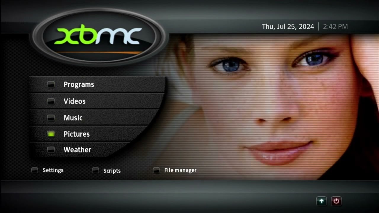 XBMC Demonstration on the Original Xbox