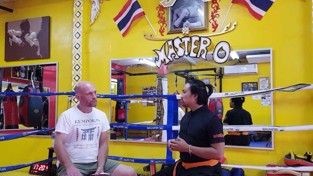 Krabi Krabong Training with Khru Ohm in Bangkok, Thailand