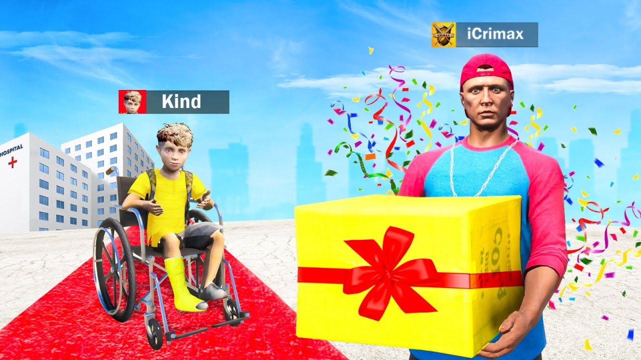 iCrimax hilft kranken Kindern in GTA 5 RP!