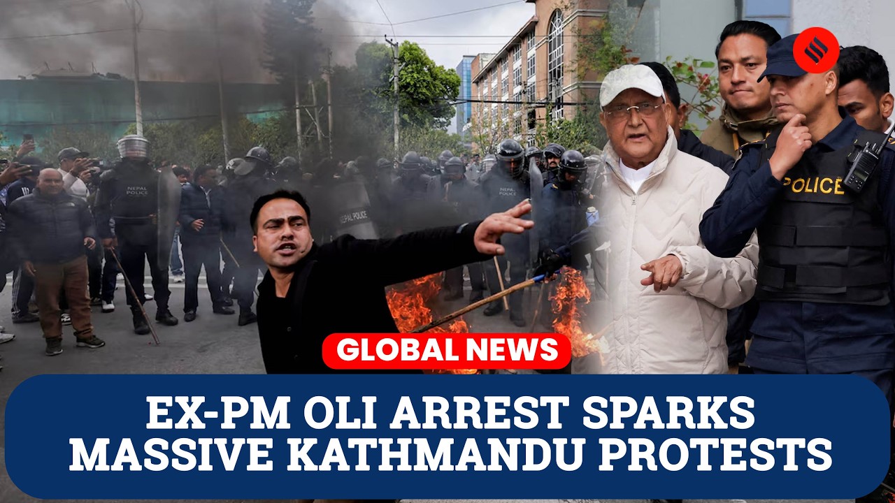 Kathmandu Erupts: Ex-PM Oli Supporters Clash Fiercely With Police After Arrest