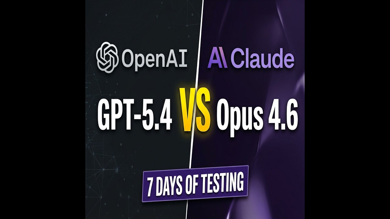 GPT-5.4 vs Claude Opus 4.6: I Tested Both for 7 Days (The Definitive Comparison)
