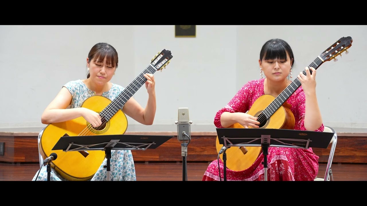 【クラシックギター二重奏】川の流れのように/美空ひばり