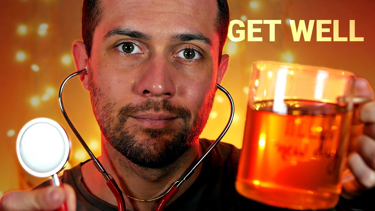 ASMR Your Friend Doctor Takes Care Of You And Treats The Cold (2021 re-edit, re-upload)
