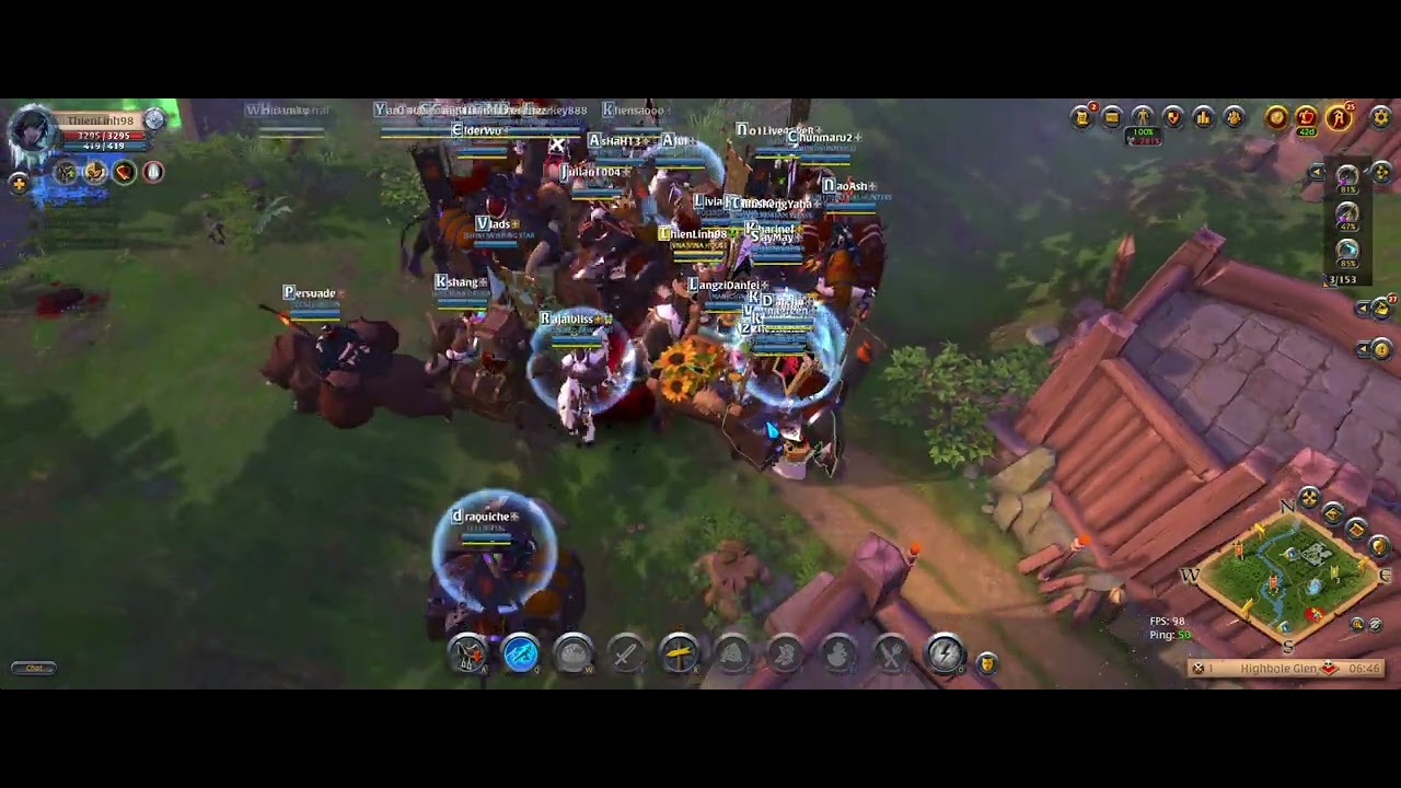 Albion đi buôn bandit từ city lym đi theo đoàn đánh cờ khá an toàn đến  90% #albiononline