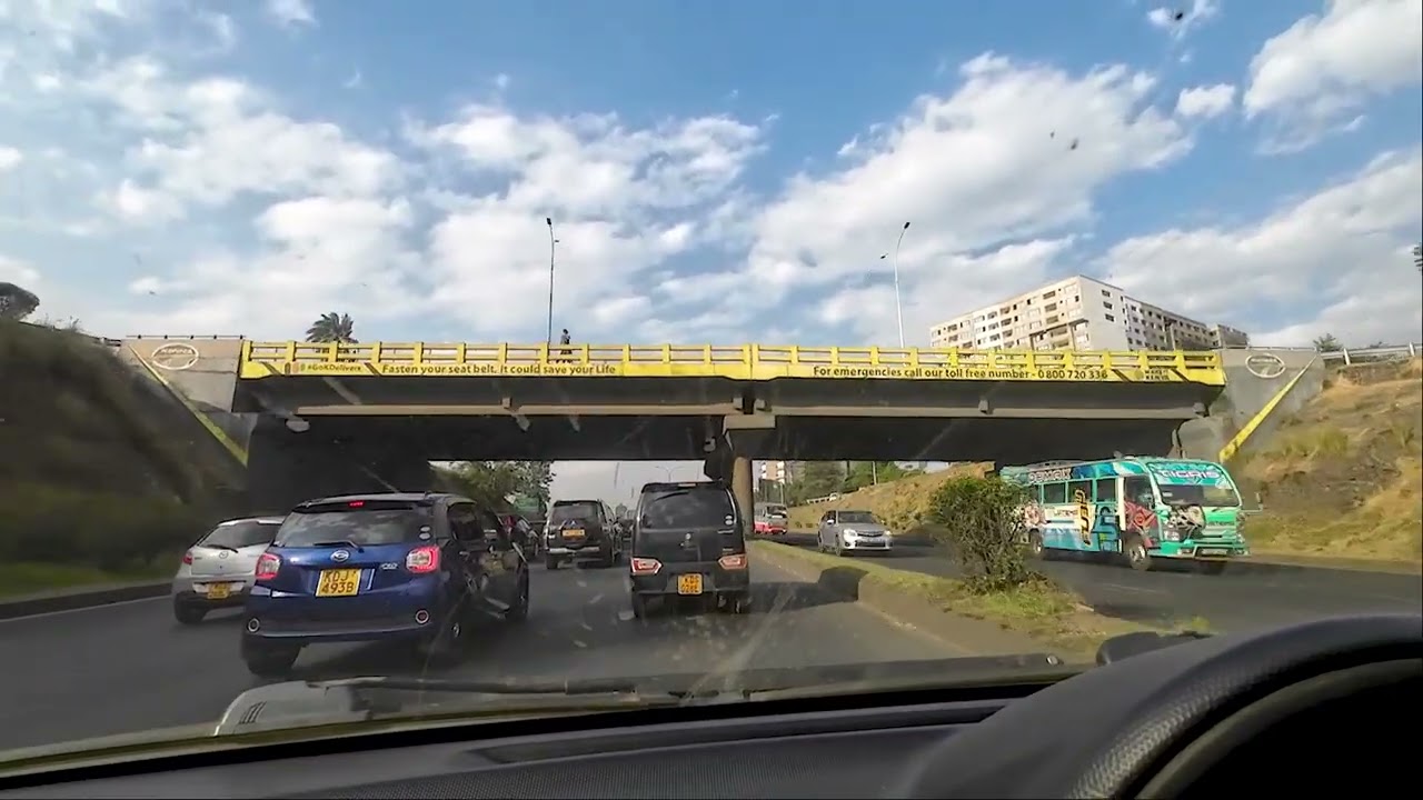 Thika Road drive from Ngara to Allsops.
