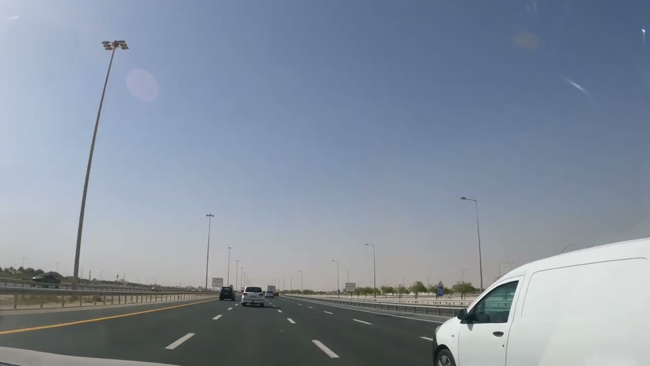 Amazing View in Doha City, Qatar 4K