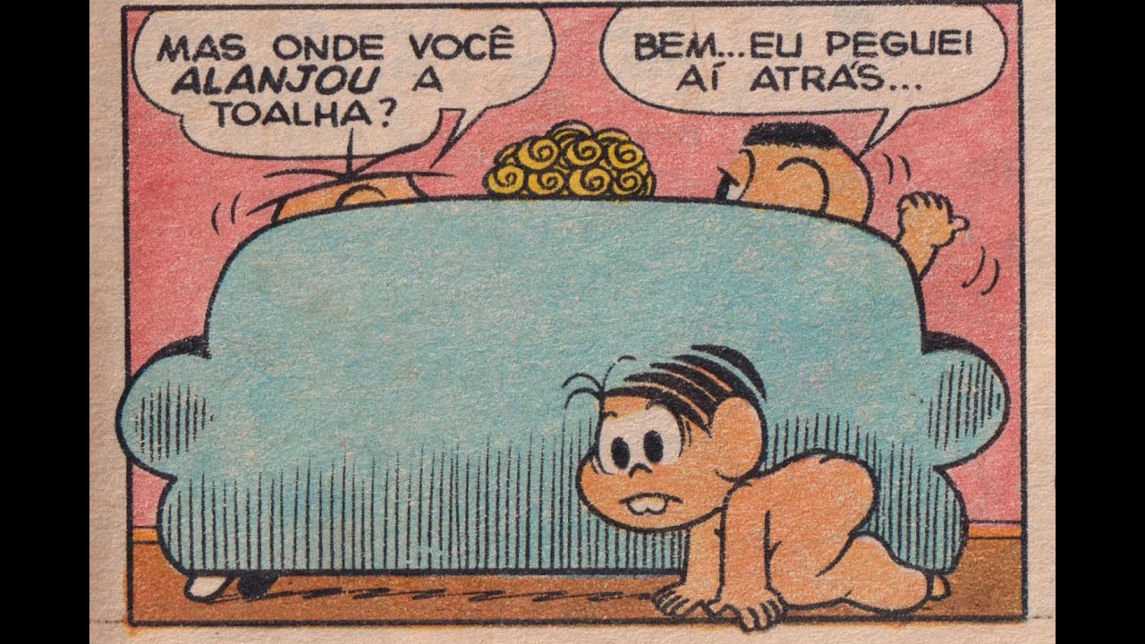 M&ocirc;nica - Como atravessar a sala | Quadrinhos Turma da M&ocirc;nica