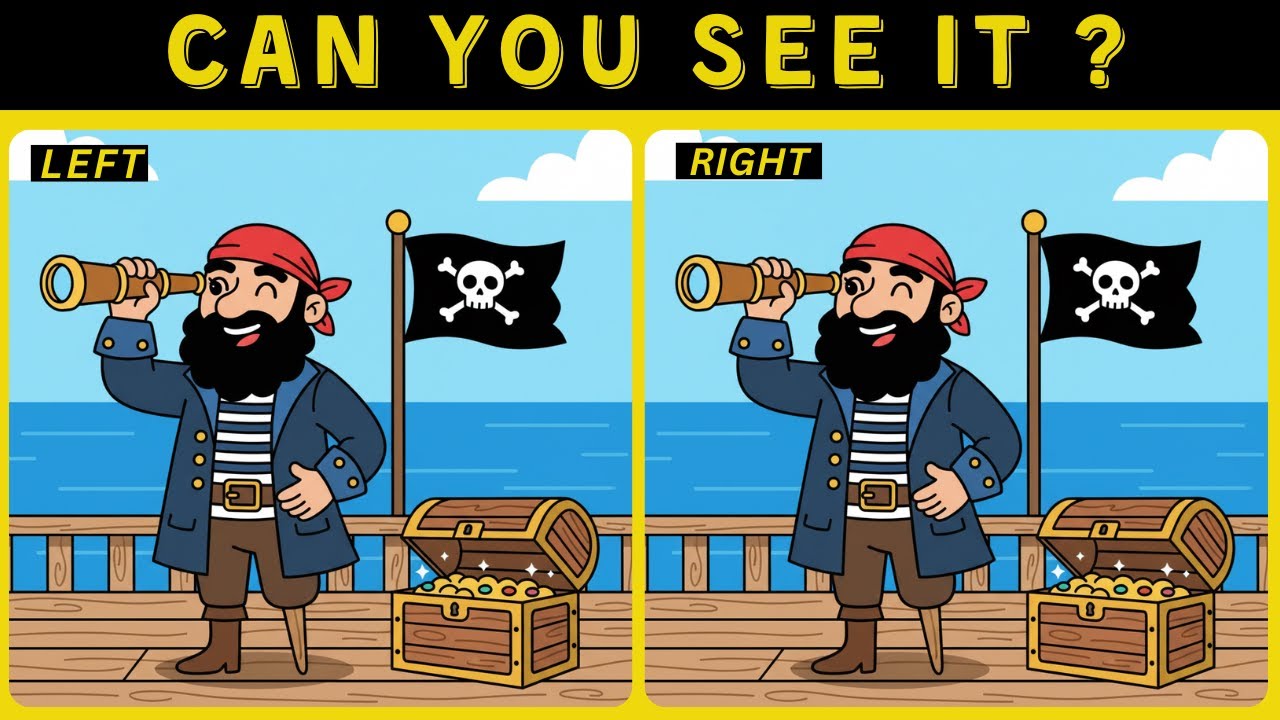 🧠 IQ Challenge 🧩 Spot the Difference🏆Most People Give Up!