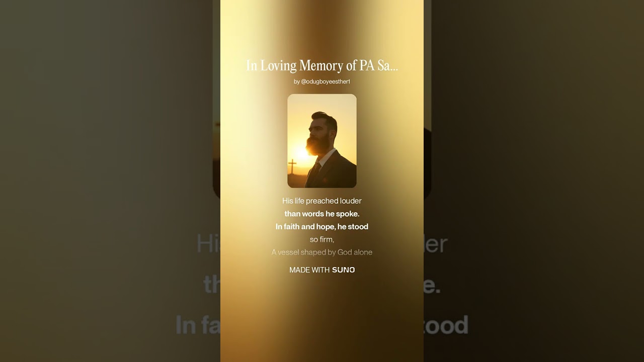 In Loving Memory of PA Samuel Ayodele Odugboye 1945 – 2026 2