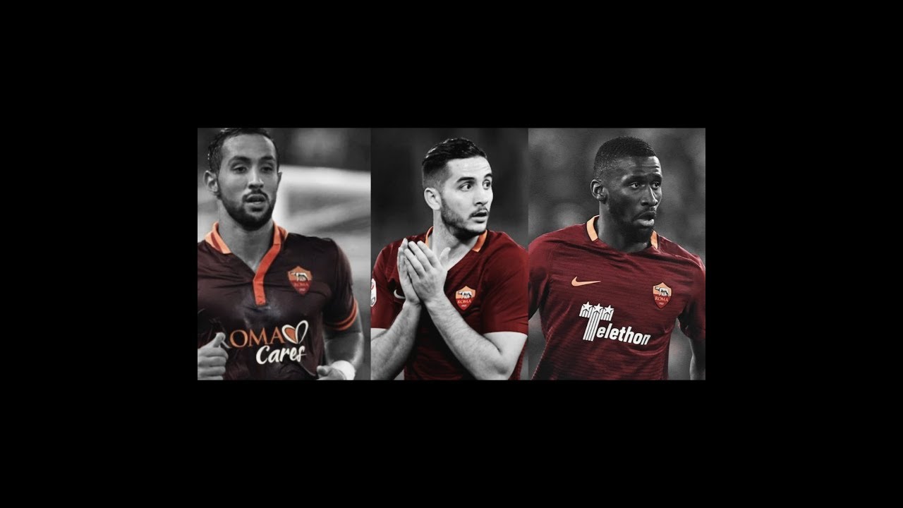 AS ROMA 3 Defenders ( Kostas Manolas, Medhi Benatia, Antonio Rudiger )