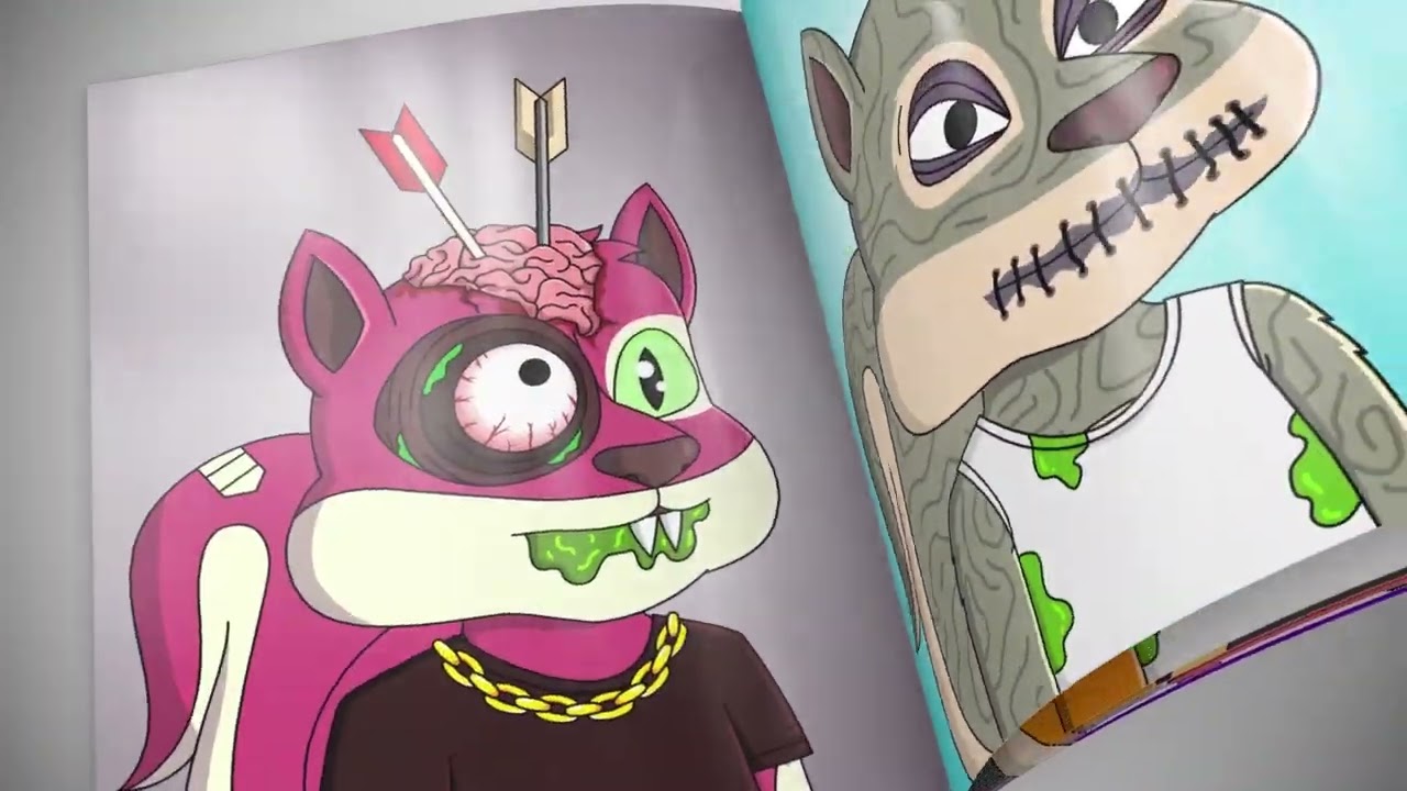 The Mutant Squirrels Collection NFTs Magazine Showcase!!
