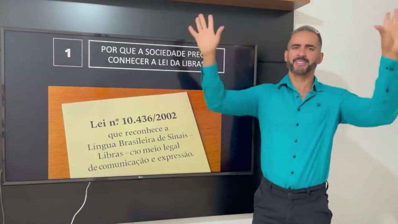 AULÃO ESPECIAL: 23 ANOS DA LEI DE LIBRAS: A SOCIEDADE VALORIZA A LIBRAS?