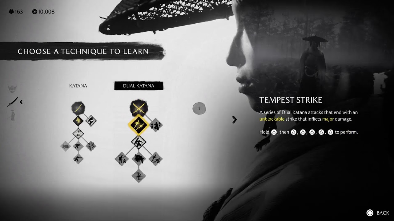 Ghost of Yotei: Learning A New Technique