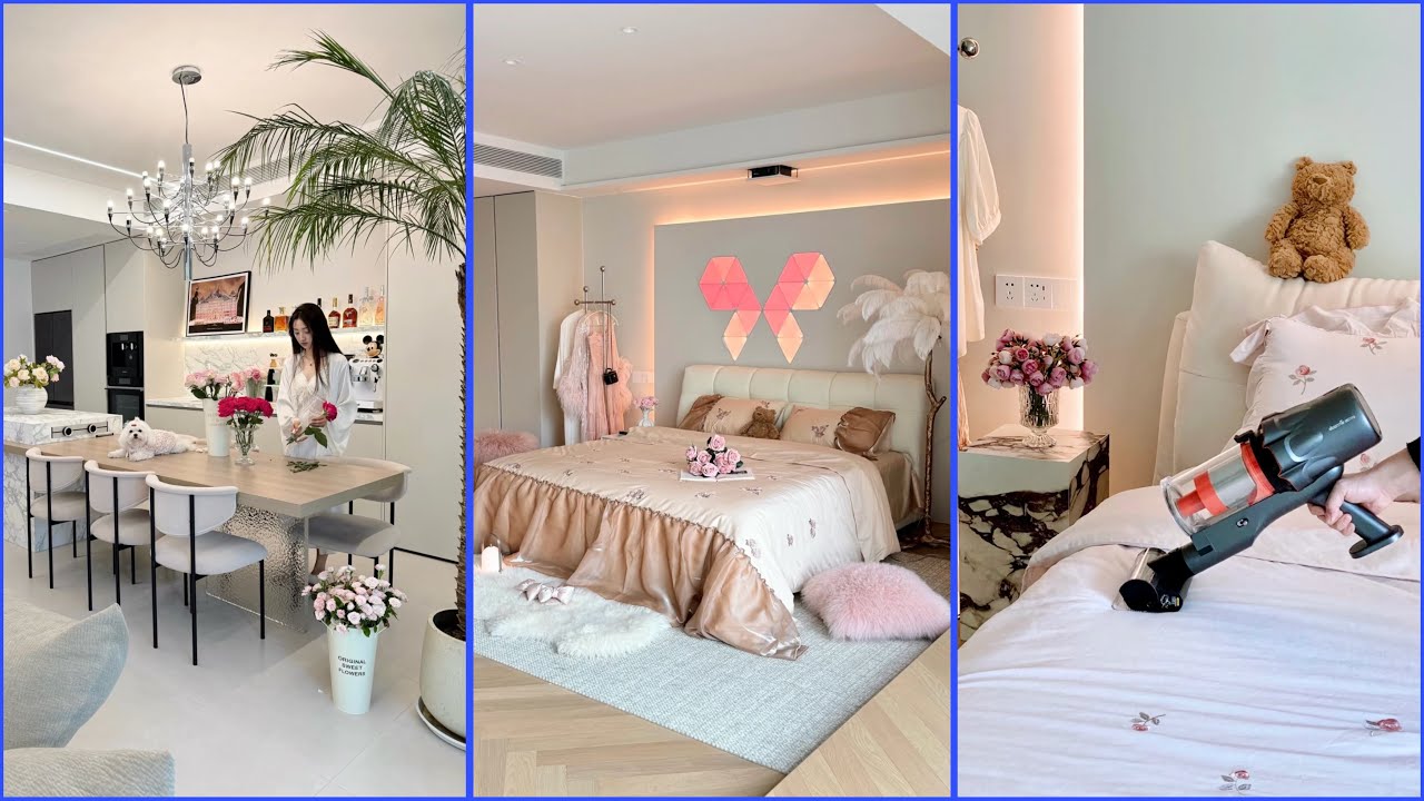 Immersive Weekly Bedroom Cleaning And Clothes Washing Vlog🎀 | Restocking And Refills✨